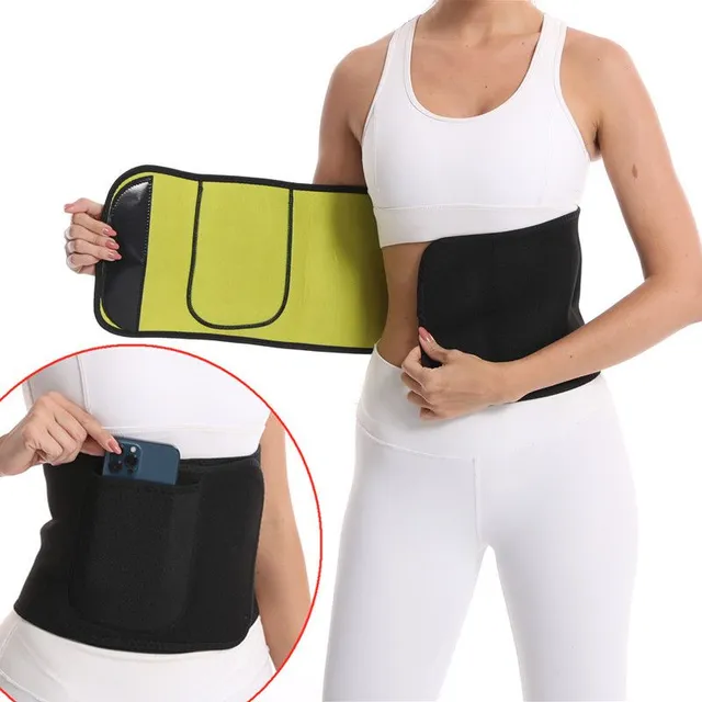 Ceinture amincissante à velcro