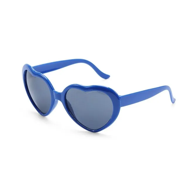 Dámské sluneční brýle efektem Morgan modra