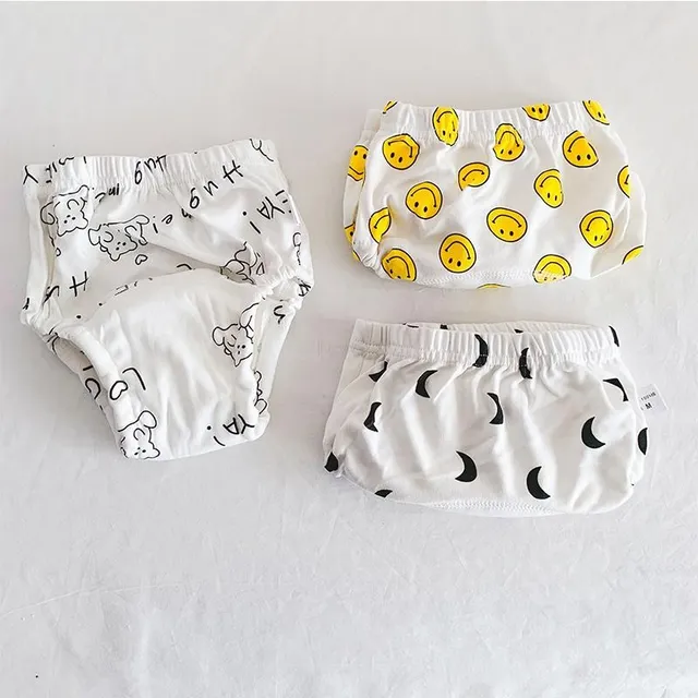 Children's training panties in set of 3 - various motifs