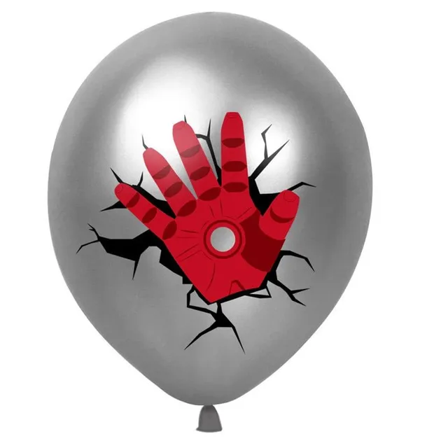 Mix 10 ks balónikov so superhrdinami Marvel