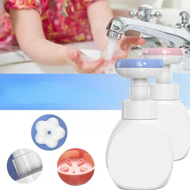 Cunningham flower-shaped liquid soap dispenser