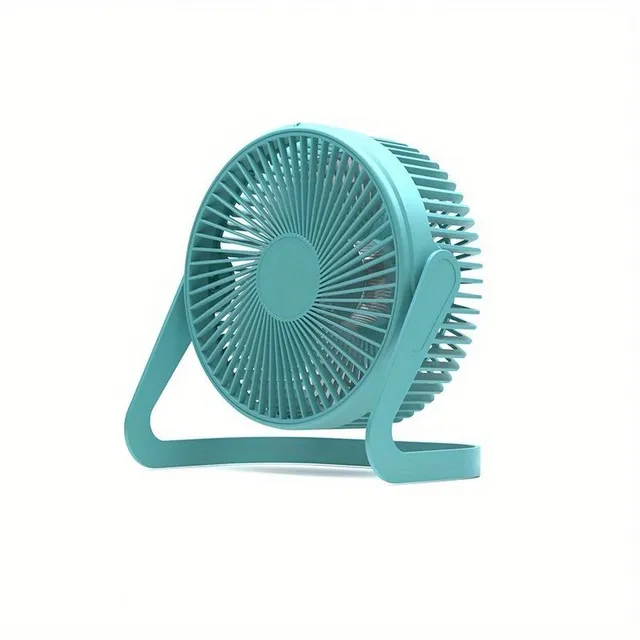 Compact USB table fan for cool breeze - quiet and adjustable