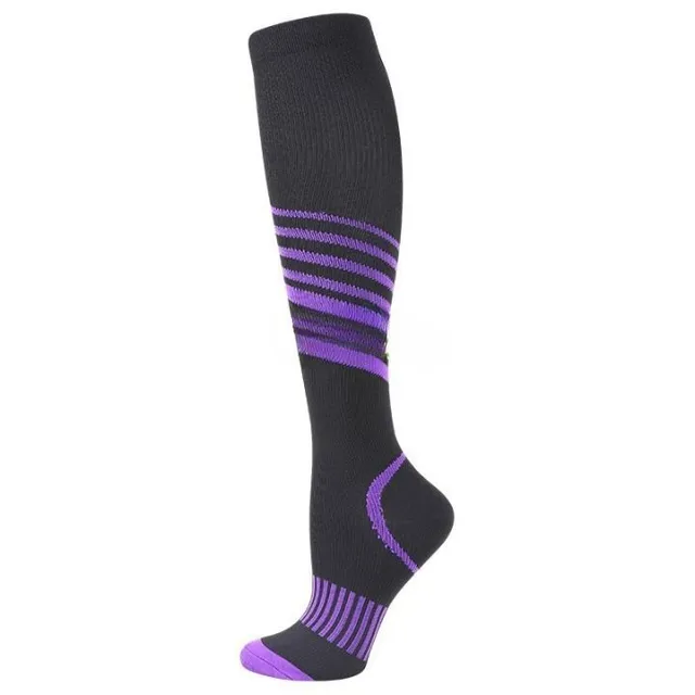 Chaussettes de compression unisexes à la mode pour le sport