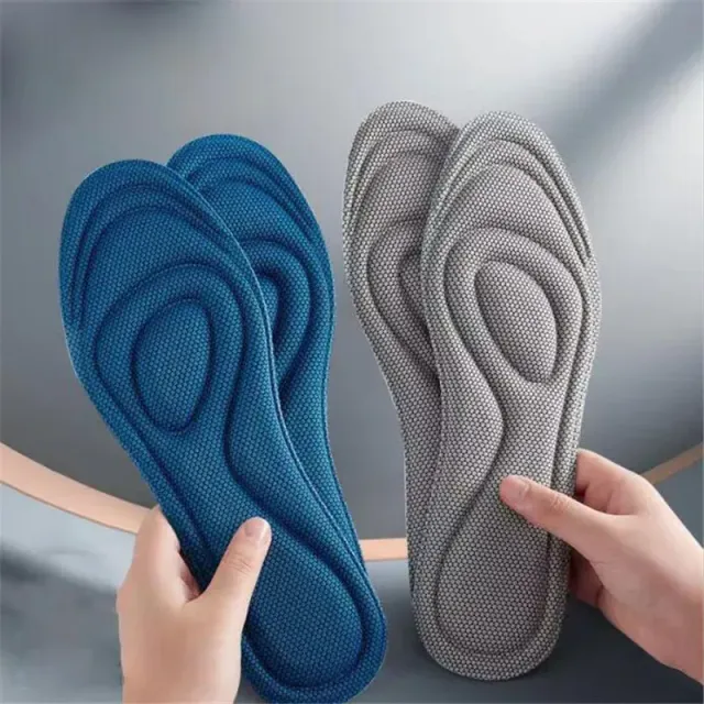 Foam insoles for men and women Nano Antimicrobial Massage Running Accessories