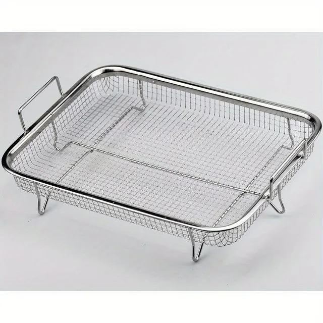 Universal stainless steel frying basket for various kitchen equipment