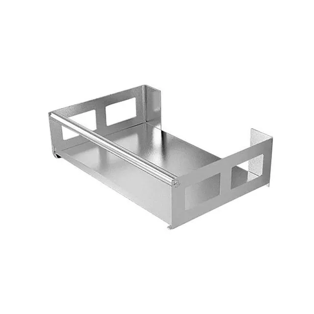 Stainless steel wall shelf