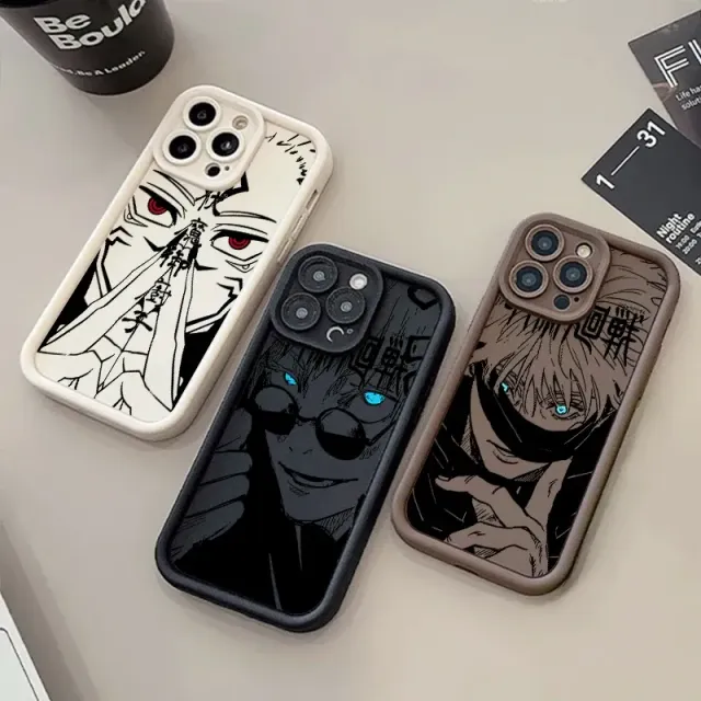 Cover for iPhone phones with themes of anime characters from favourite manga comics