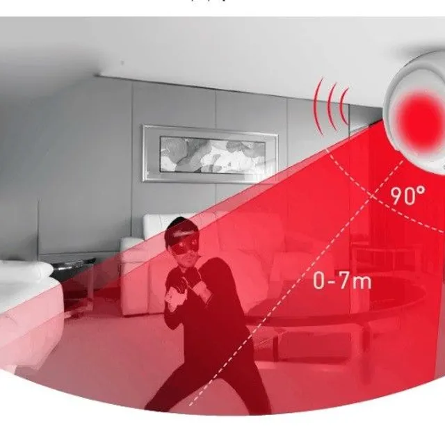 PIR motion detector