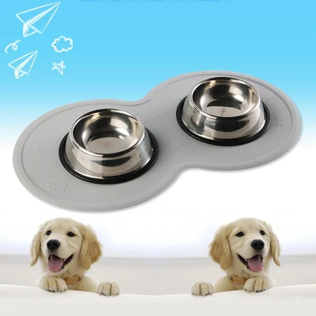 Bowl mat for animals