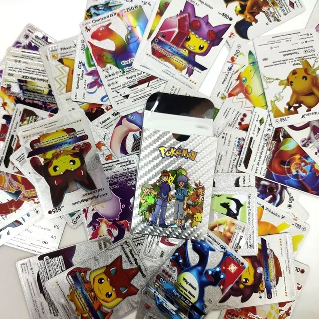 Náhodné pokémonové lesklé kartičky