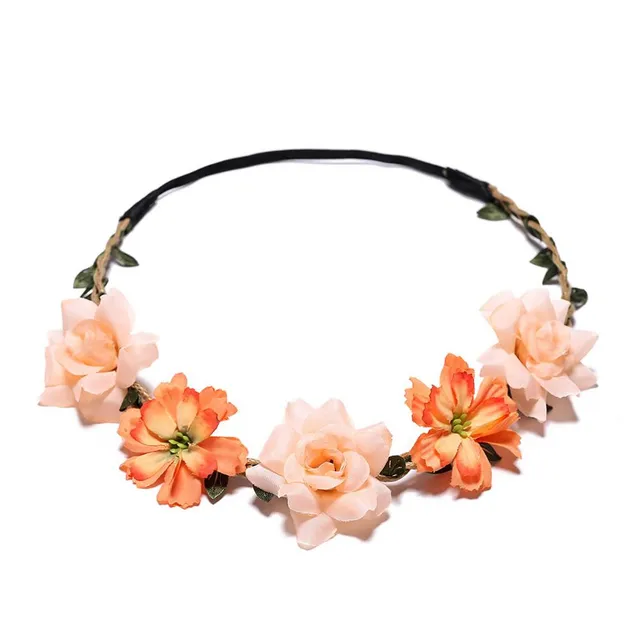 Floral headband for hair Jade