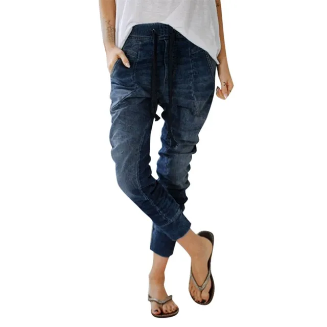 Dámské stylové baggy džíny
