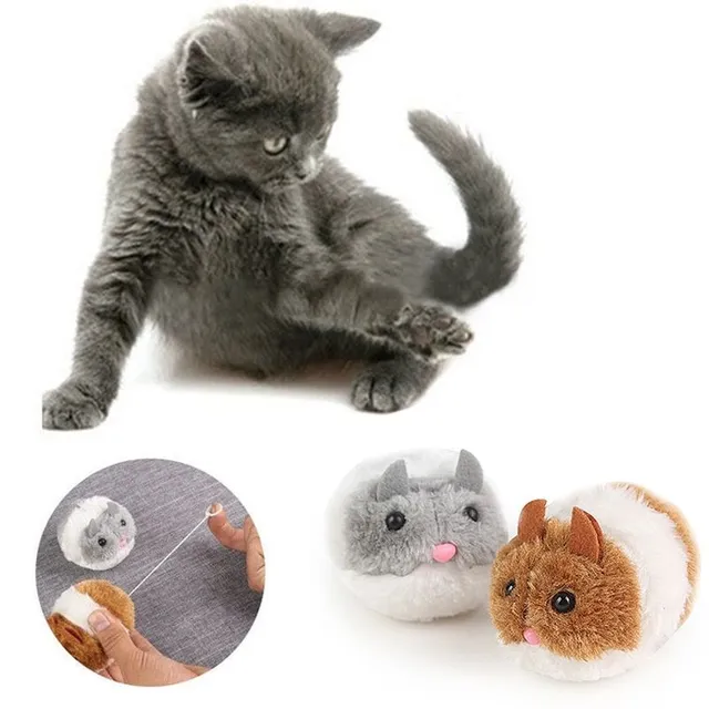 Stretchable toy mice for cats