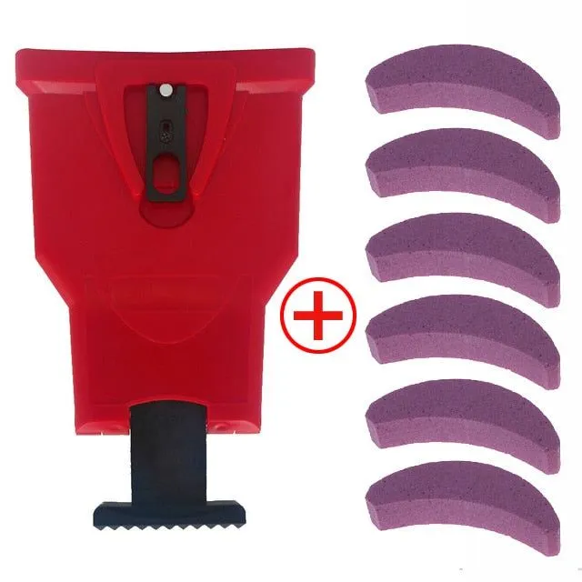 Chainsaw teeth sharpener Chainsaw blade Tool sharpening system Abrasive tools Easy durable sharp bar assembly Quick grinding