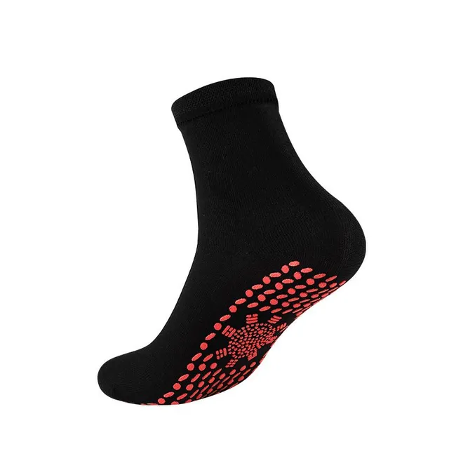 Magnetic thermoregulating unisex socks