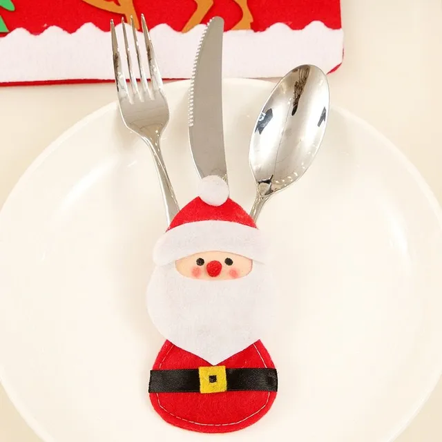 Christmas cutlery case 18