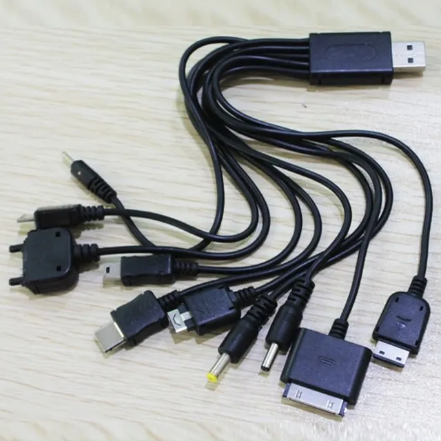 Universal charging cable 10in1