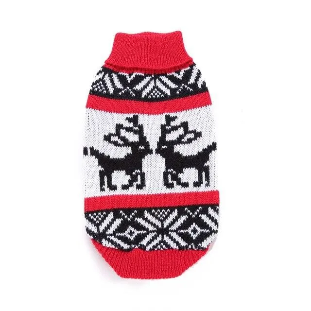 Vianočný sveter pre psov