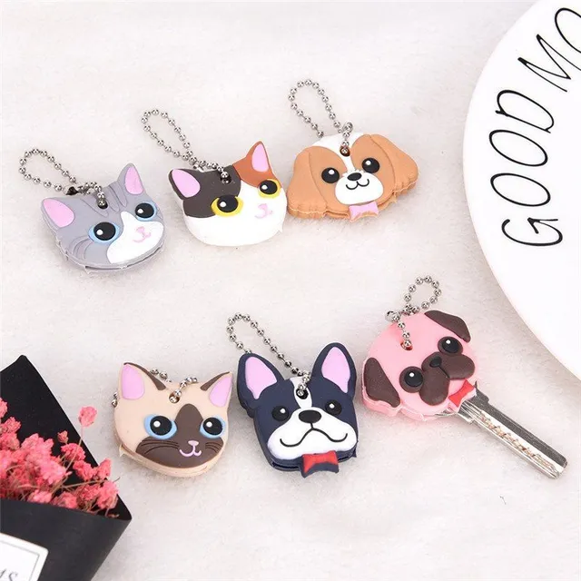 Key ring in the shape of animals