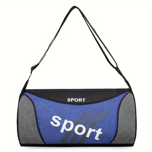 Lightweight sports bag over shoulder made of nylon - practical and durable bag for travel, fitness and leisure