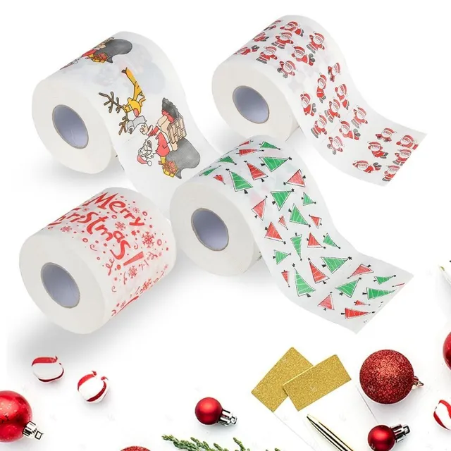 WC papír karácsonyi témájú Xmass Eve