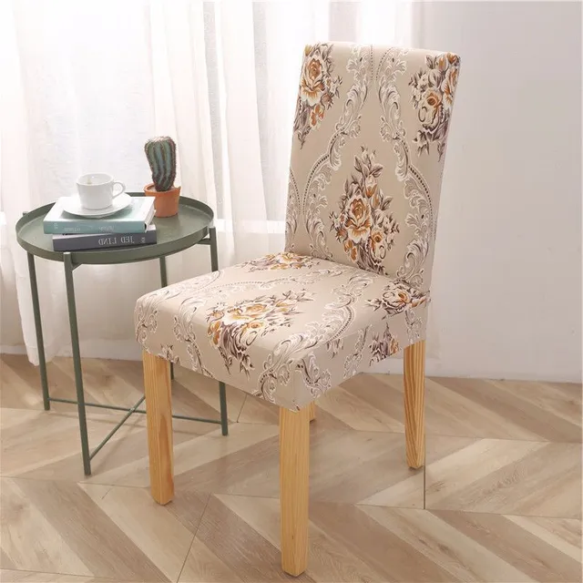 Elastic chair covers with stylish designs in many motifs - spandex chair cover