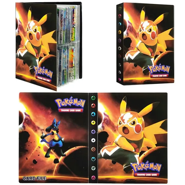 Album modern și elegant pentru cărți de colecție cu tematica Pokémon