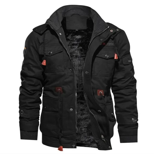 Men's jacket black 4xl