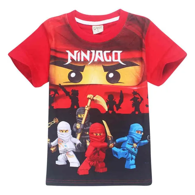 Koszulka dziecięca Ninjago z krótkim rękawem