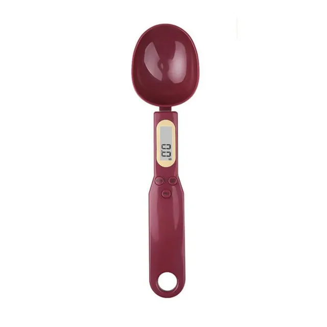 Practical electronic weighing spoon in different colors