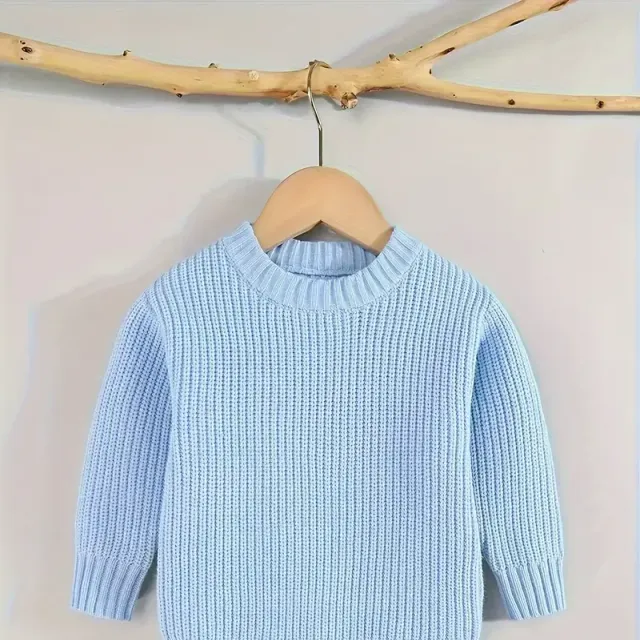 Warm and stylish knitted sweater for your bug - warms and delights in the winter months