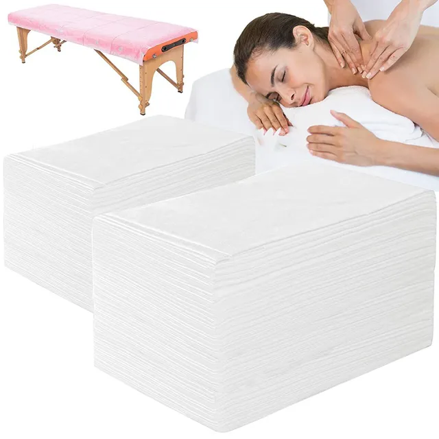Disposable sanitary pads for massage table