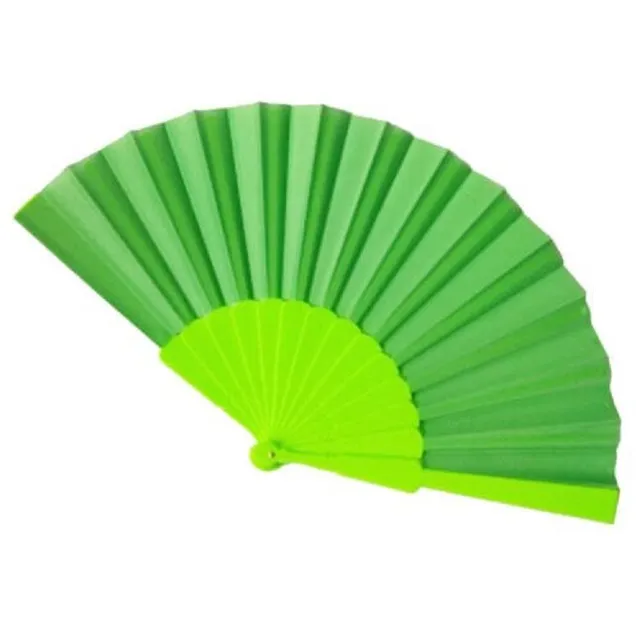 Folding fan for summer in different colours