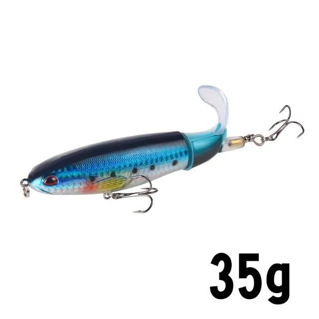 Fish bait with swivel tail