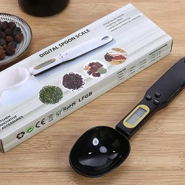 LCD kuchenny wagę Spoon