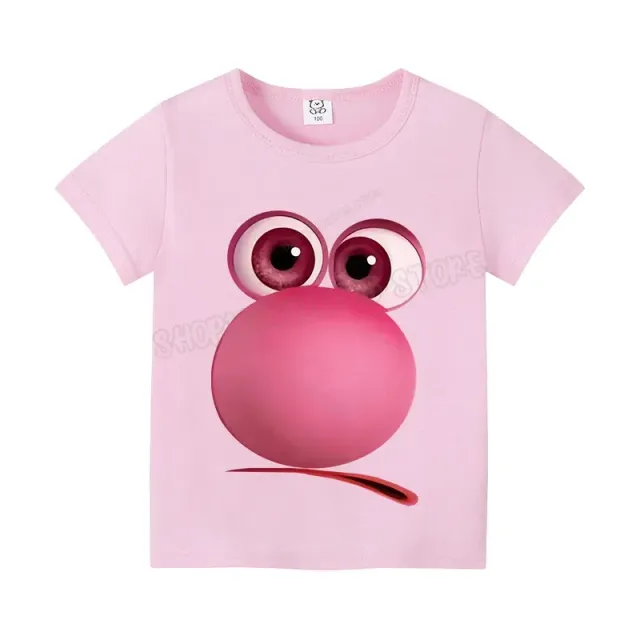 Baby Breathable T-shirt with short sleeve with potis favorite characters from a fairy tale In the head 2 - Inside Out 2