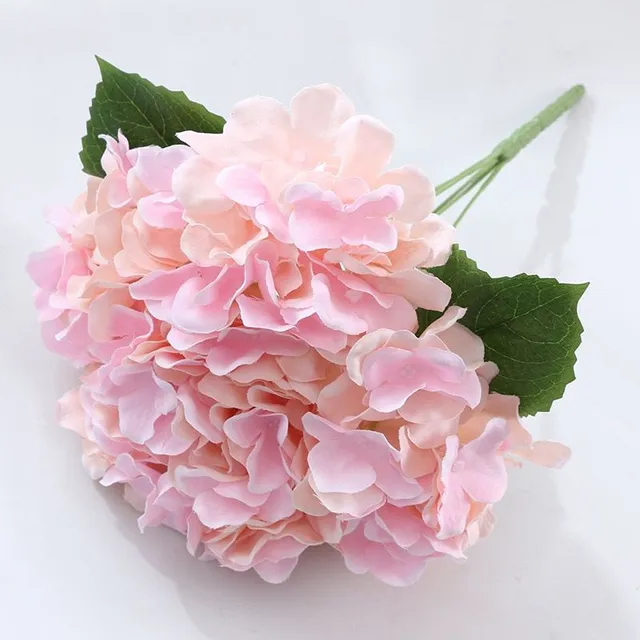 Luxurious large monochrome decorative artificial flower - hydrangea