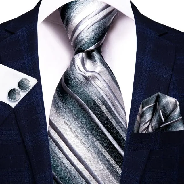 Luksusowy jedwabny krawat męski sn-3361