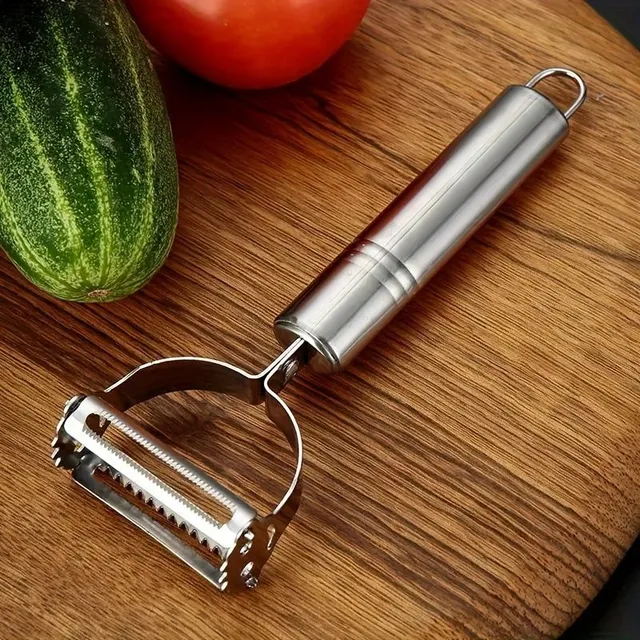 1 piece of practical helper in the kitchen: scraper, grater and ring in one