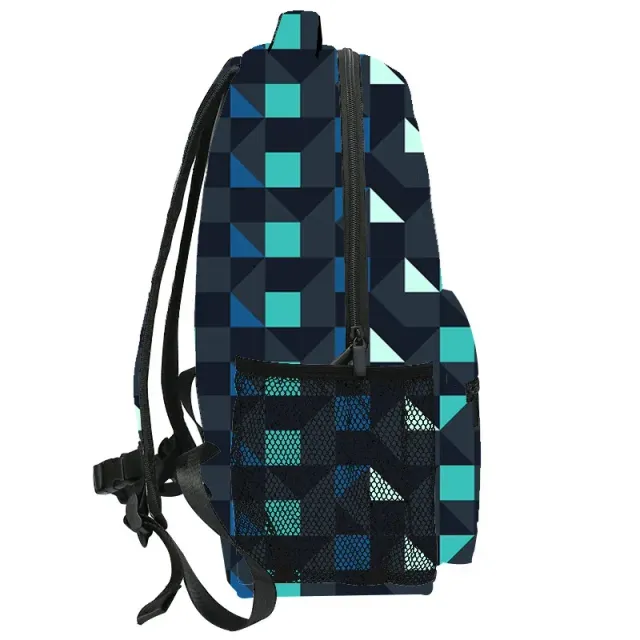 Stylish school set for children - Backpack, pencil case, lunch bag in various Roblox motifs