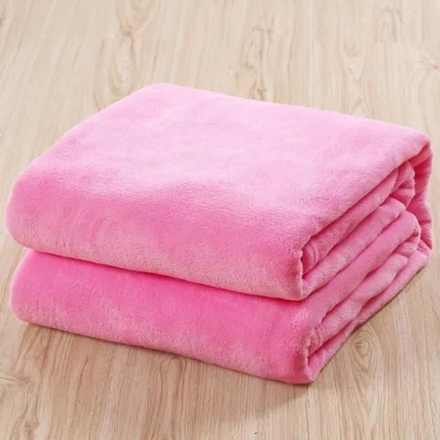 Lightweight thin mechanical flannel blanket Super warm soft blankets