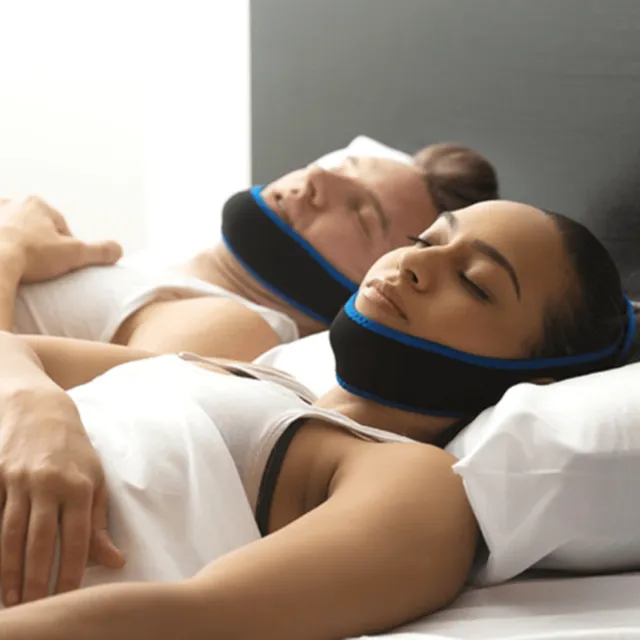 Anti-snoring chin strap