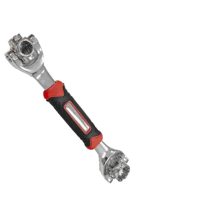 52v1 Multifunction set of socket wrenches - 8-19 mm anti-slip handle and rotating joint design - Universal wrench