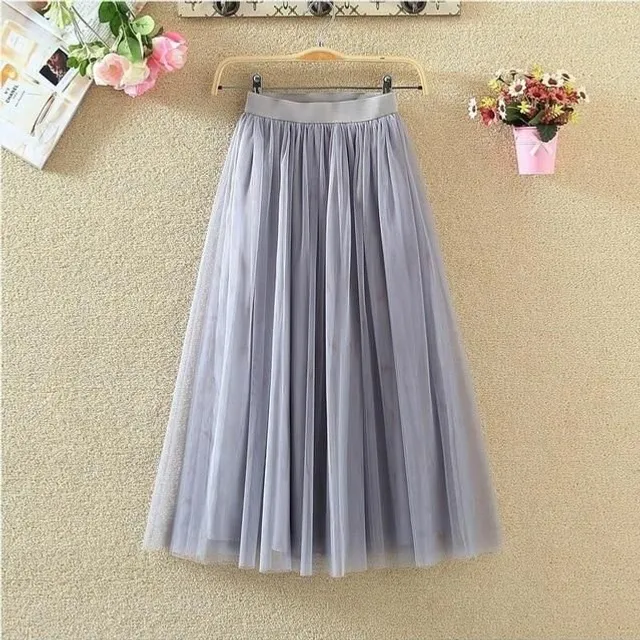 Ladies elegant tulle skirt in different colours