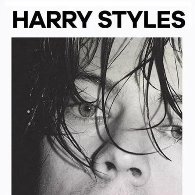 Poster with British pop singer Harry Styles