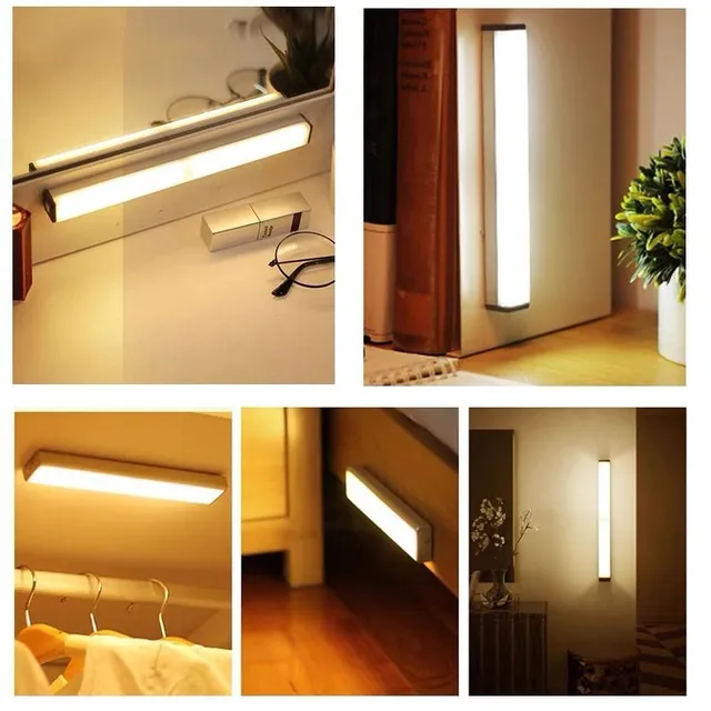 Staircase light with motion sensor