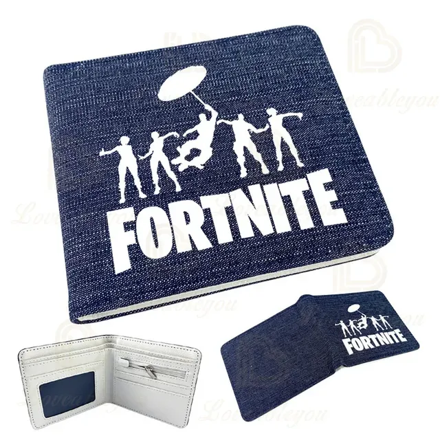 Baby jean wallet with themes favorite games Fortnite