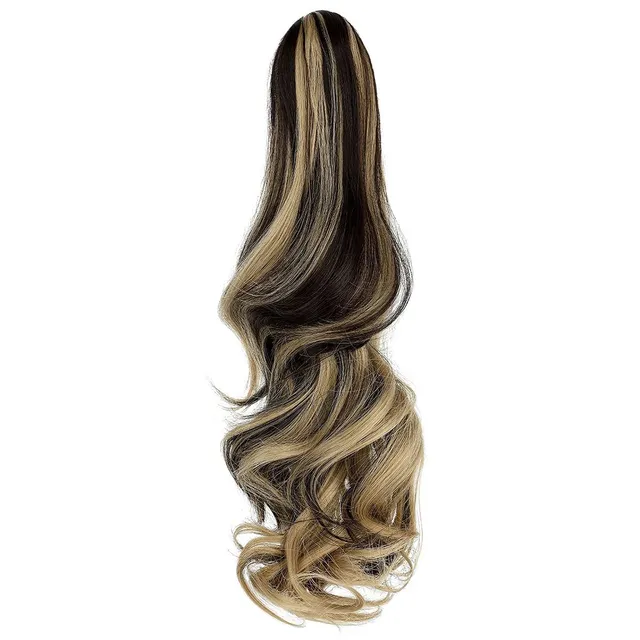 Long straight black wig for women - Wig made of heat resistant synthetic fiber - Ideal for fashionable women