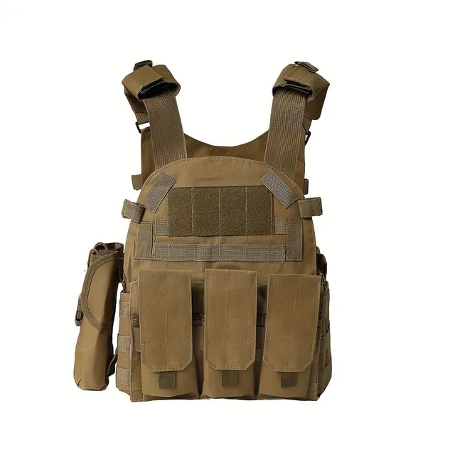 600D Oxford Tkanina Outdoor Vest, Multifunctional Fighting Vest, Outdoor Training Equipment CS