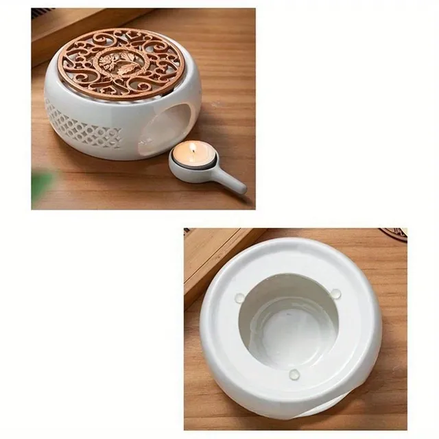 Rozgrzej filiżankę - ceramiczne stoisko z czajnikiem z grze